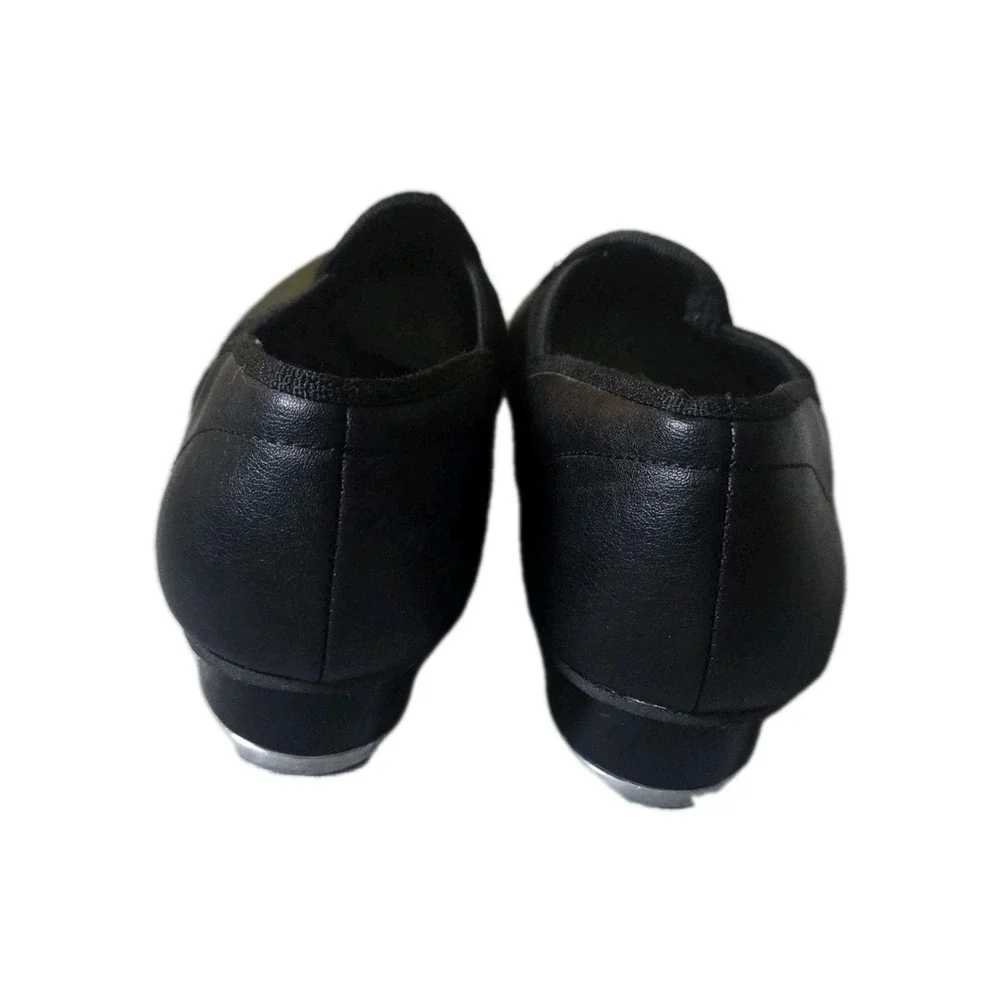 Revolution‎ Dancewear Tap Shoes Black Slip On Stretch Jazz Style 531 Women's 5